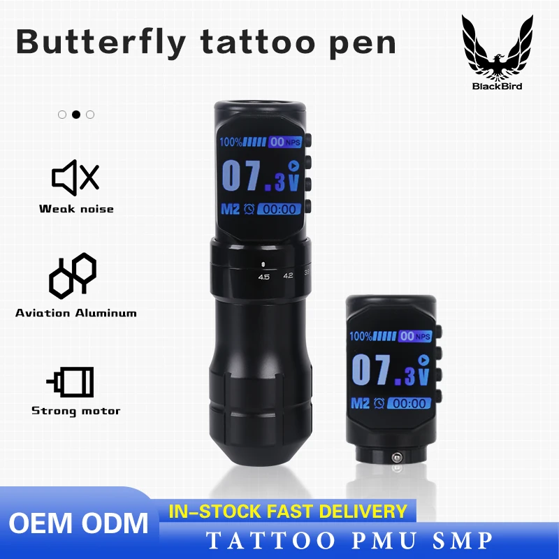 Professional Wireless Tattoo Pen With 2000mAh Japan Metal Motor Long Battery Life suppliers