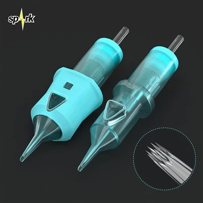 স্থায়ী সিলিকন পেশাদার 100% EO GAS জীবাণুমুক্ত ট্যাটু কার্টিজ সুই