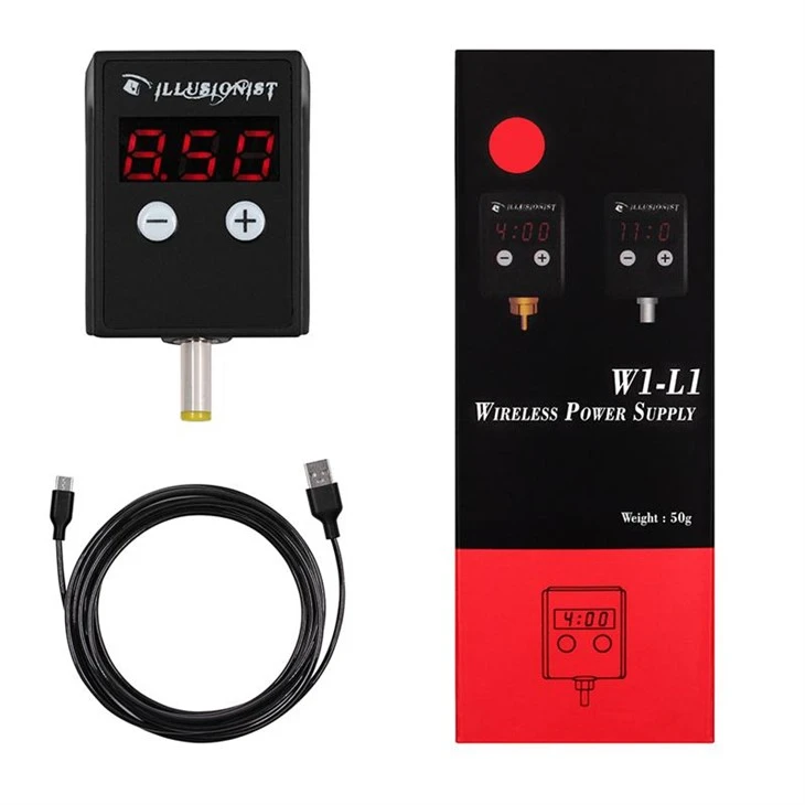 4V-11V ওয়্যারলেস পাওয়ার সাপ্লাই 1500mAh ট্যাটু ব্যাটারি