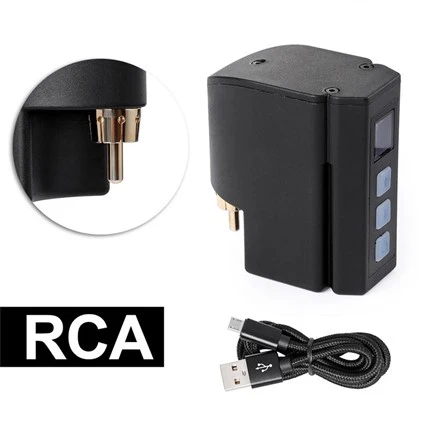 2400mAh RCA ট্যাটু পাওয়ার সাপ্লাই ওয়্যারলেস ট্যাটু ব্যাটারি