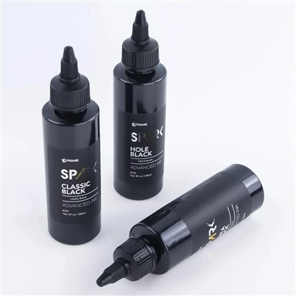 কালো হালকা ট্যাটু কালি ট্রিপল কালো 8OZ গর্ত কালো কালো কালি সিরিজ স্পার্ক ট্যাটু কালি ট্যাটু কালি সেট